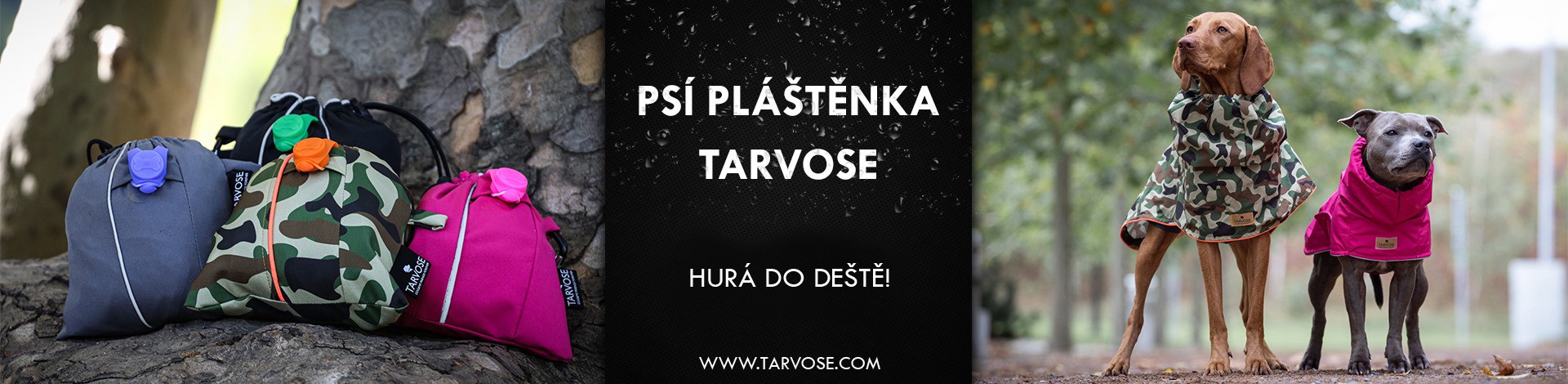 pláštěnky Tarvose