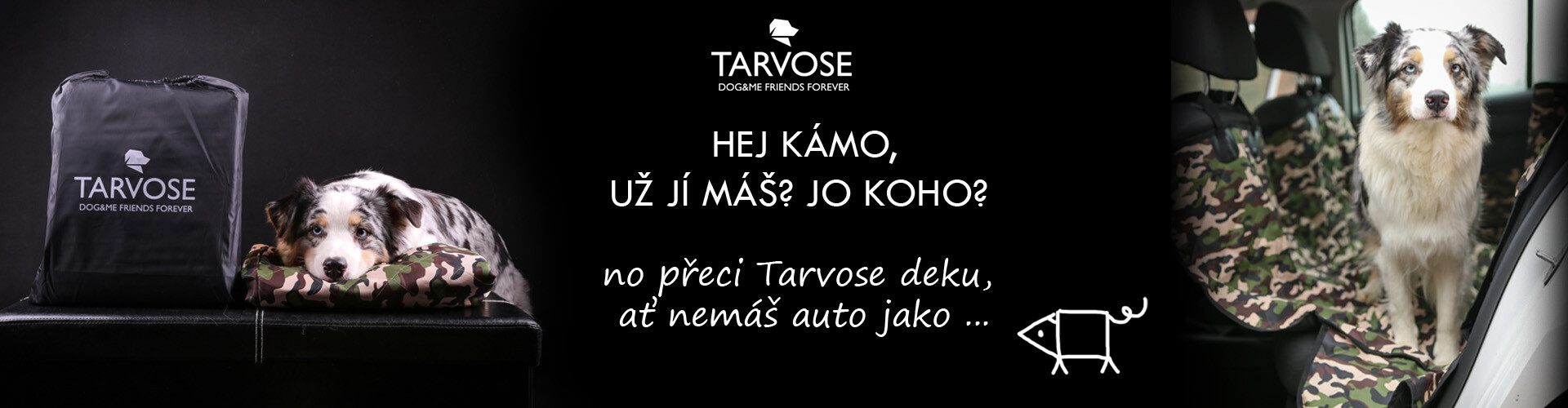 Tarvose deka do auta pro psa 2021