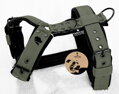 Olive Tarvose postroj 3 cm šíře - olivová, obvod hrudníku do 60 cm, SKLADEM