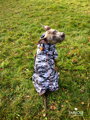 Army gray psí pláštěnka Tarvose - maskáč šedý vel.L, skladem, fena