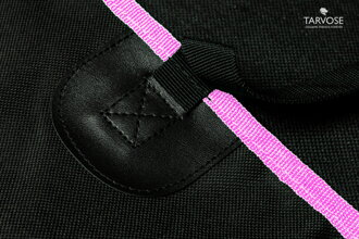 Rose Tarvose kvalitní ochranná deka do auta pro psy - černo/sv.růžová