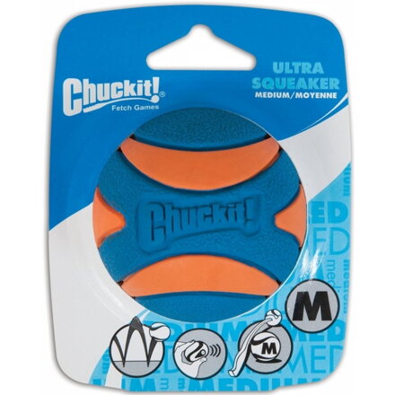 Míček Ultra Squeaker Ball Large 7,5 cm – pískací