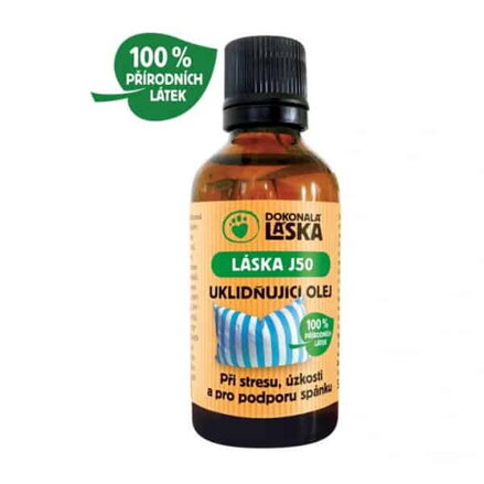 J50 Uklidňující olej - Terapeutický olej 