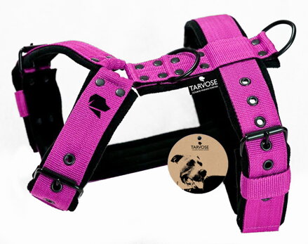 Raspberry Tarvose postroj, šíře 4 cm obvod hrudníku max. 82cm - růžová, SKLADEM