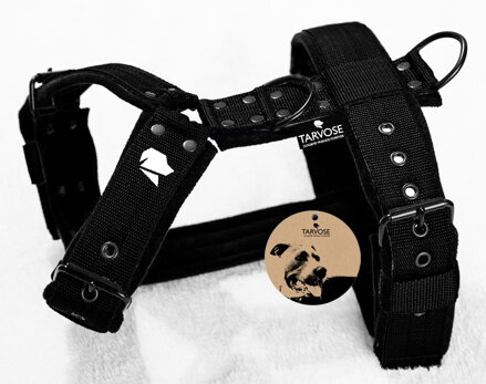 Black Tarvose postroj 3 cm šíře - černé, obvod hrudníku do 65 cm, SKLADEM