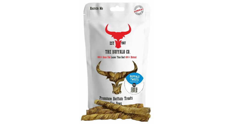 The Buffalo Co. Pletená buvolí střívka 100 g