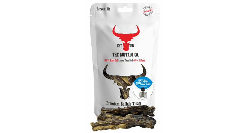The Buffalo Co. Sušené buvolí ocásky 200 g