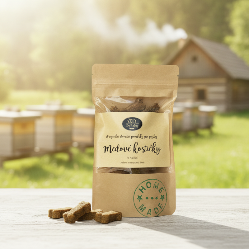 ZOLLY Medové kostičky se skořicí 250g
