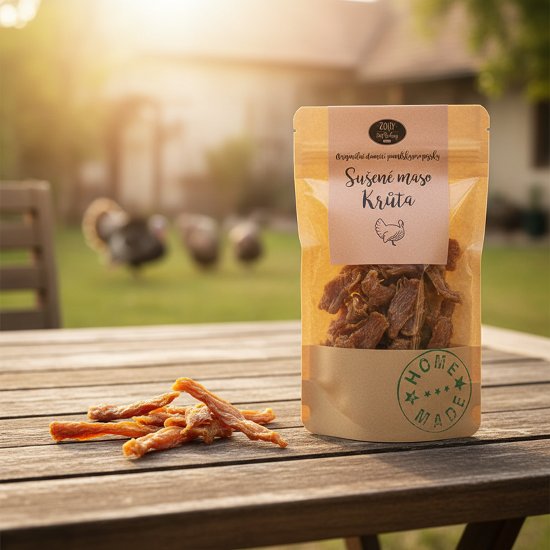 ZOLLY Sušená krůta 250g